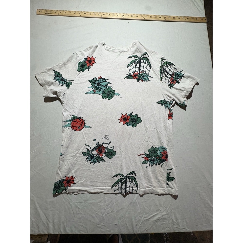 Nike Hoop Island Tropical All Over Print Basketball Medium Floral White Bball